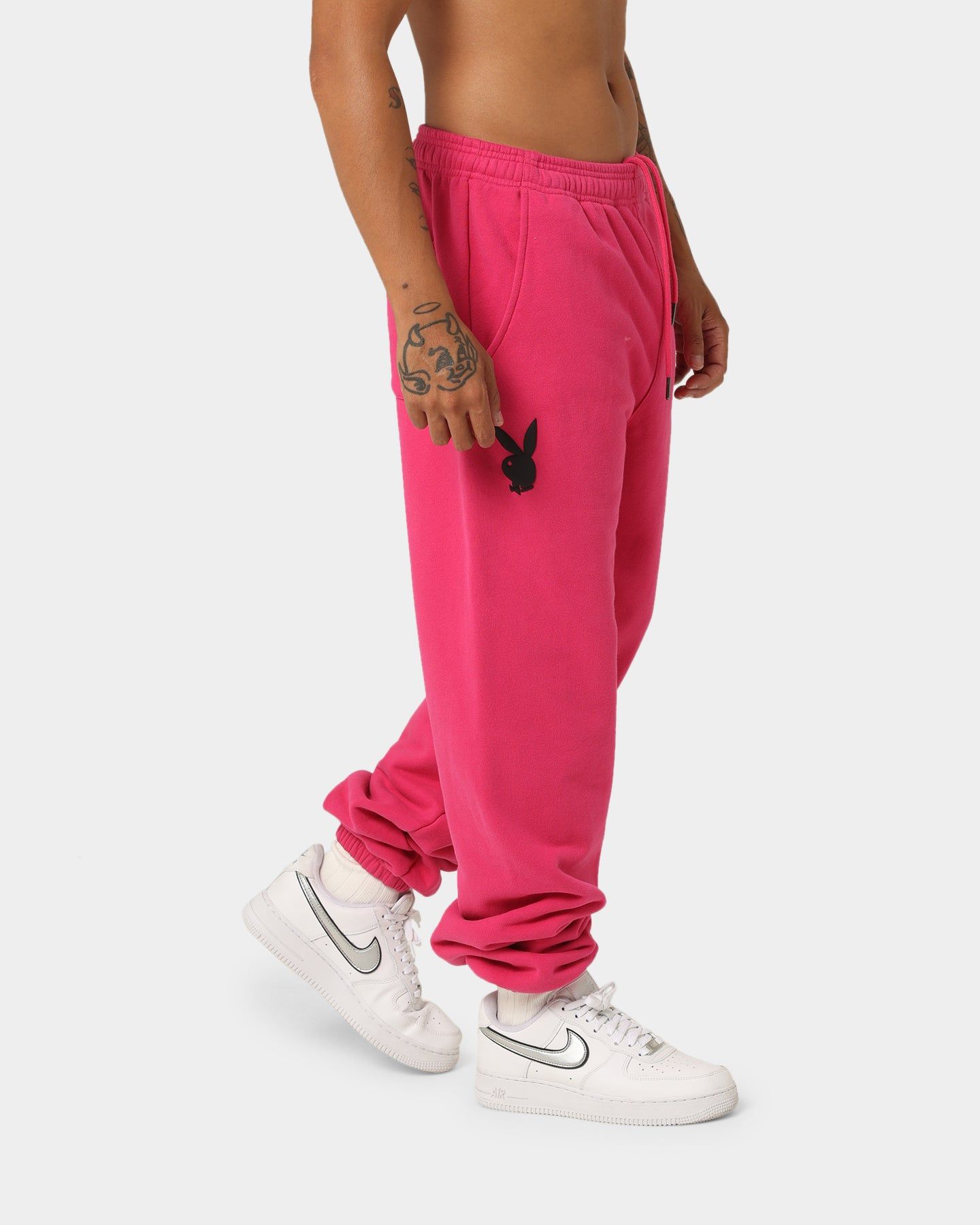 Playboy By CK Wordmark Trackpants Pink sold by Culture Kings product image thumbnail 12