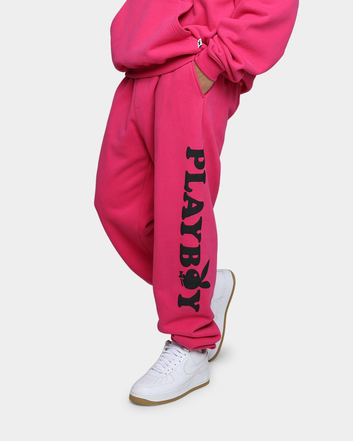 Playboy By CK Wordmark Trackpants Pink sold by Culture Kings product image thumbnail 5