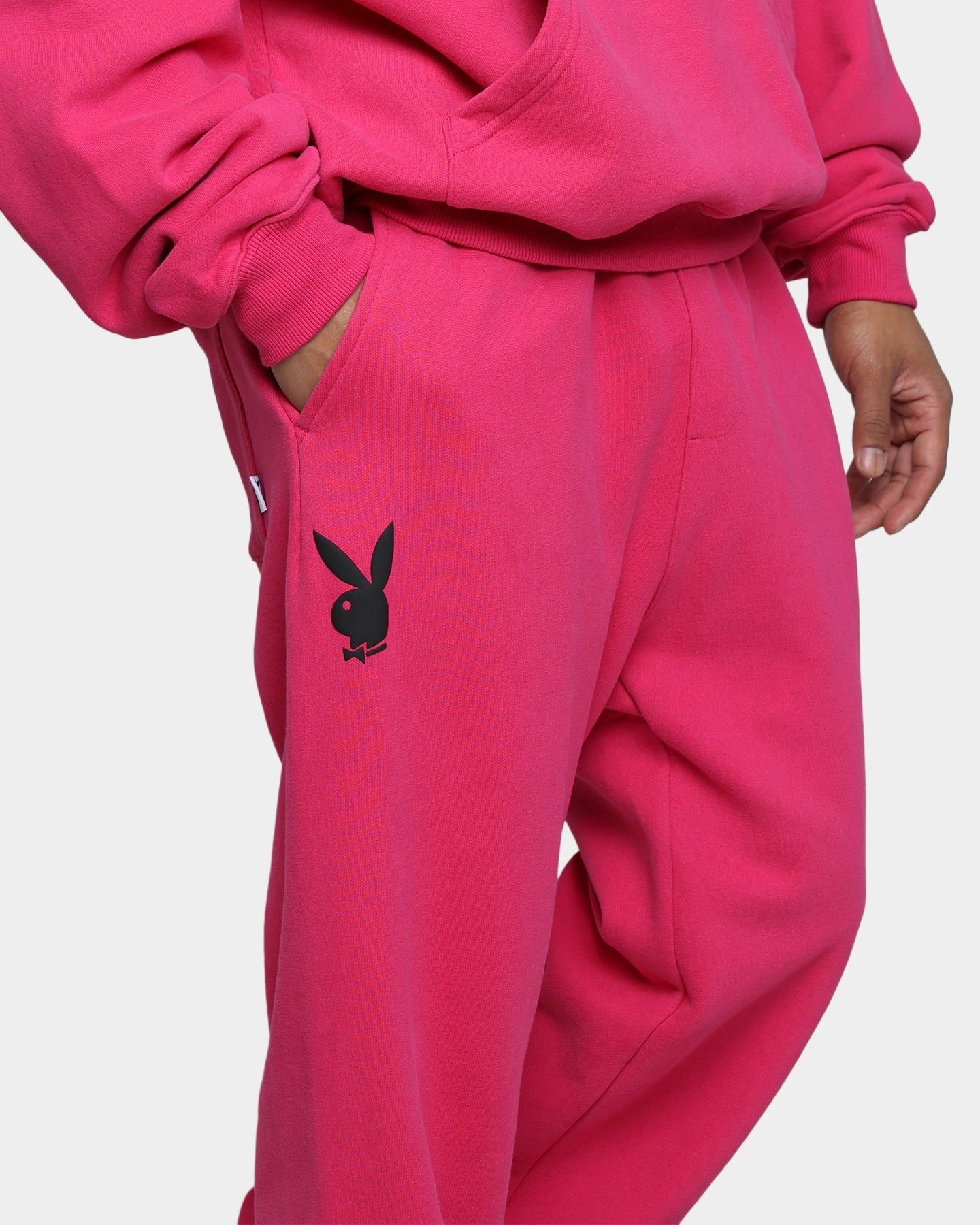 Playboy By CK Wordmark Trackpants Pink sold by Culture Kings product image thumbnail 6