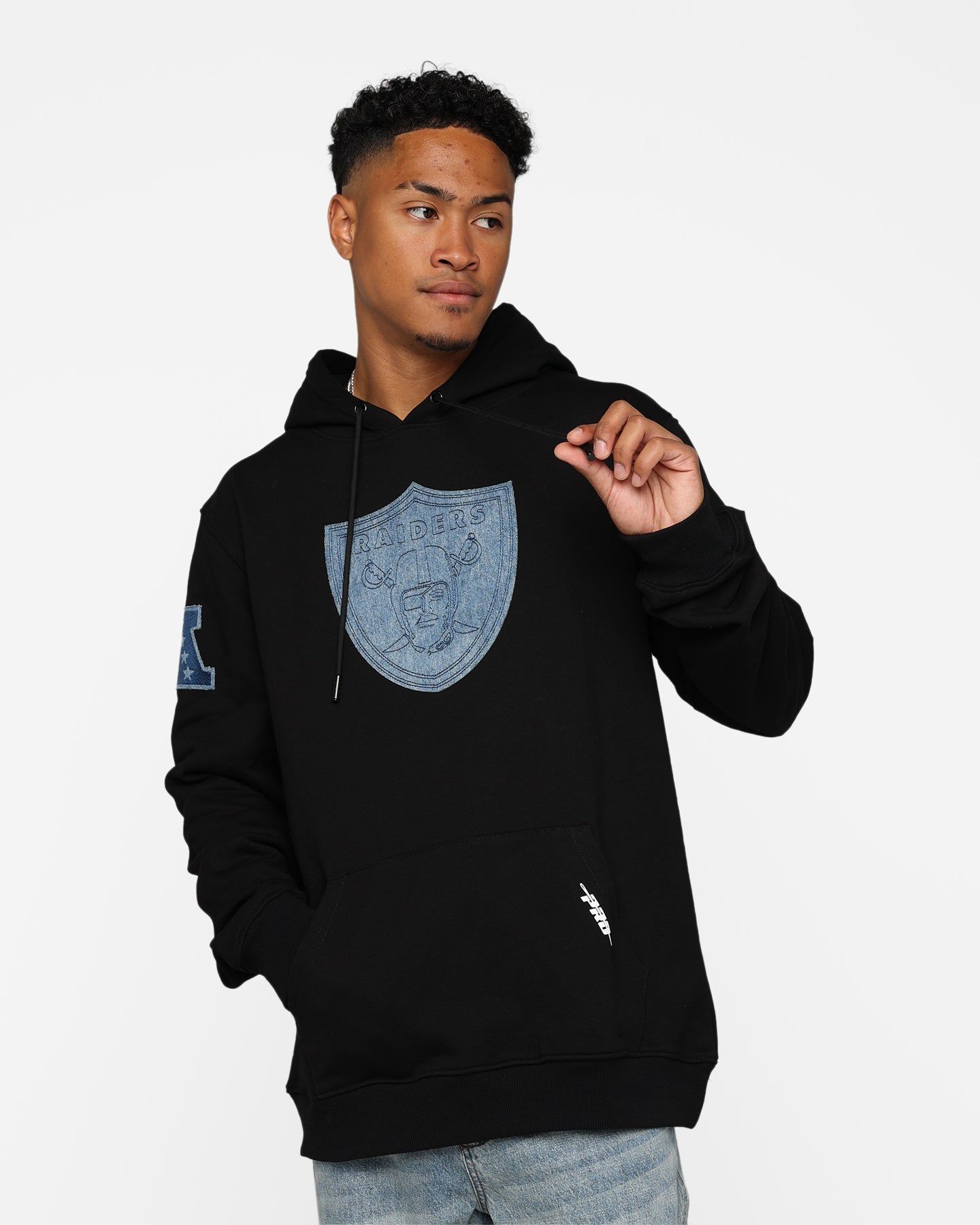 Pro Standard Las Vegas Raiders Varsity Blue Hoodie Black sold by Culture Kings