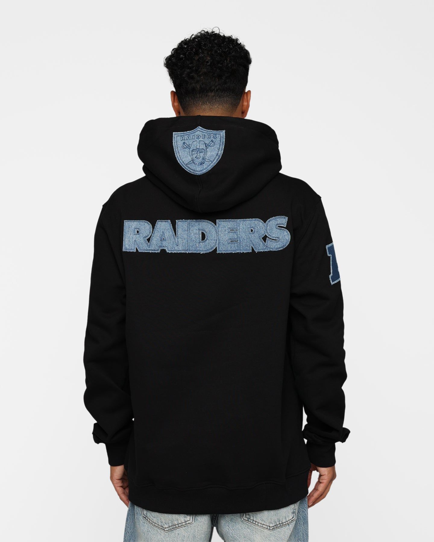 Pro Standard Las Vegas Raiders Varsity Blue Hoodie Black sold by Culture Kings product image thumbnail 5