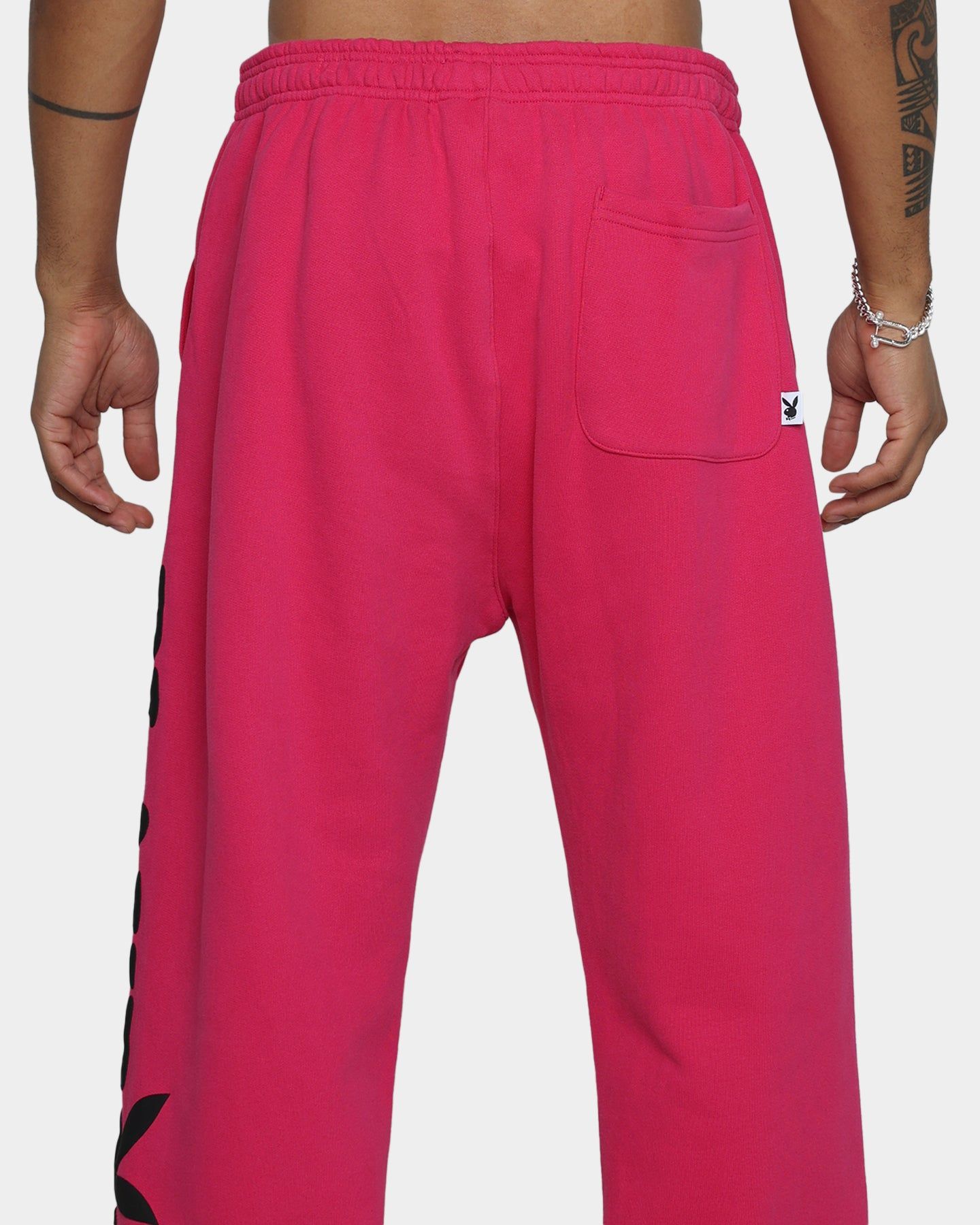 Playboy By CK Wordmark Trackpants Pink sold by Culture Kings product image thumbnail 9