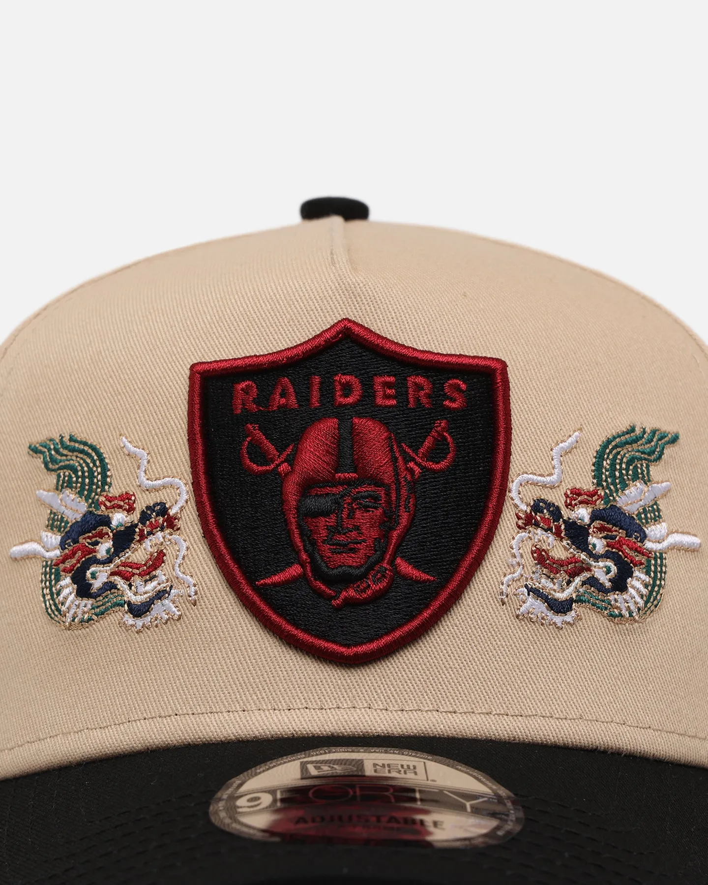 New Era Las Vegas Raiders 'Dragon Collection' 9FORTY A-Frame Snapback Black/Oak sold by Culture Kings product image thumbnail 5