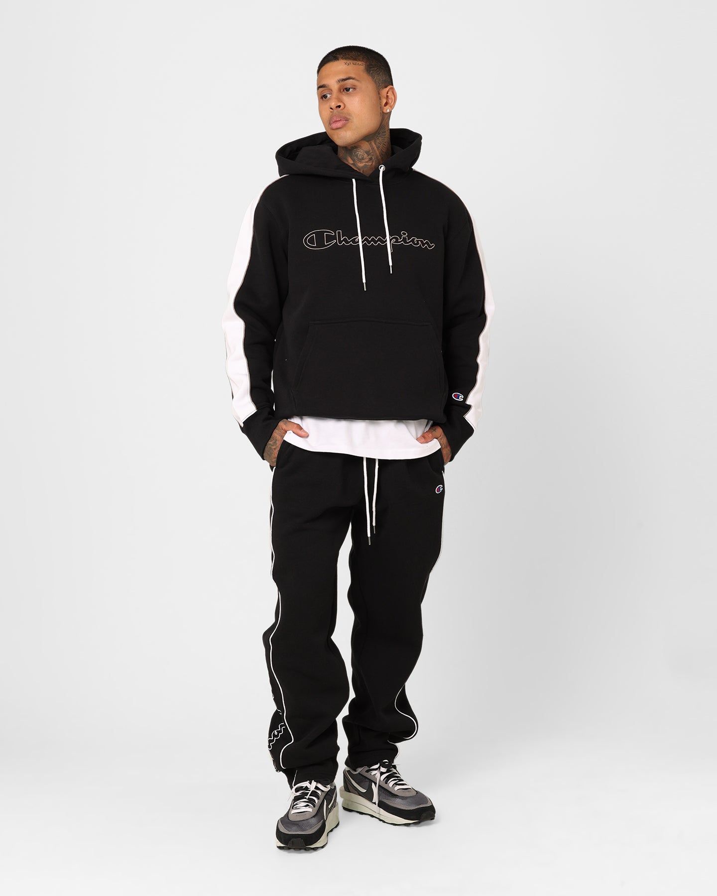 Champion Rochester City Hoodie Black/Grey sold by Culture Kings product image thumbnail 2