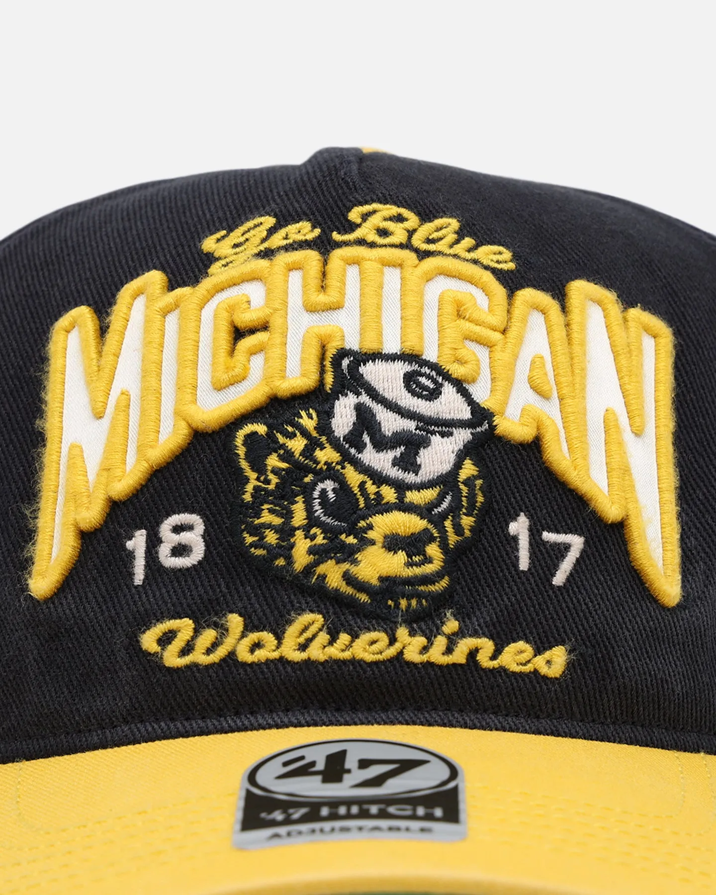 47 Brand Michigan Wolverines 'NCAA Trophy Case' Premium Hitch Snapback Navy sold by Culture Kings product image thumbnail 5