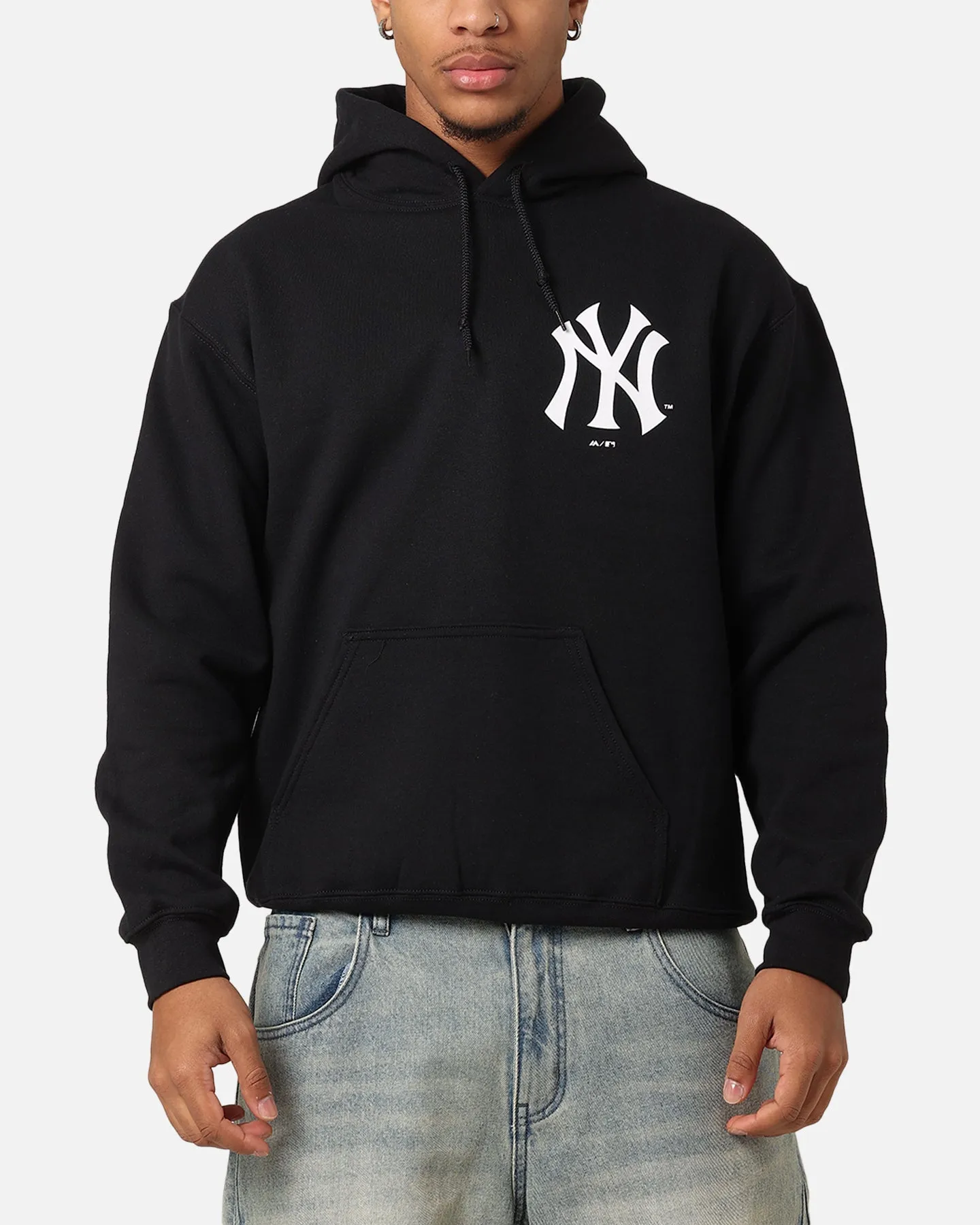Majestic Athletic New York Yankees Doyers Chest Hoodie Black sold by Culture Kings product image thumbnail 2