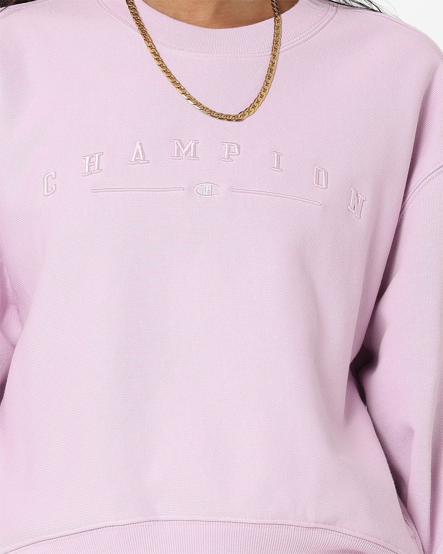 Champion Women's Reverse Weave Y2k Pocket Crewneck Mystics sold by Culture Kings product image thumbnail 3