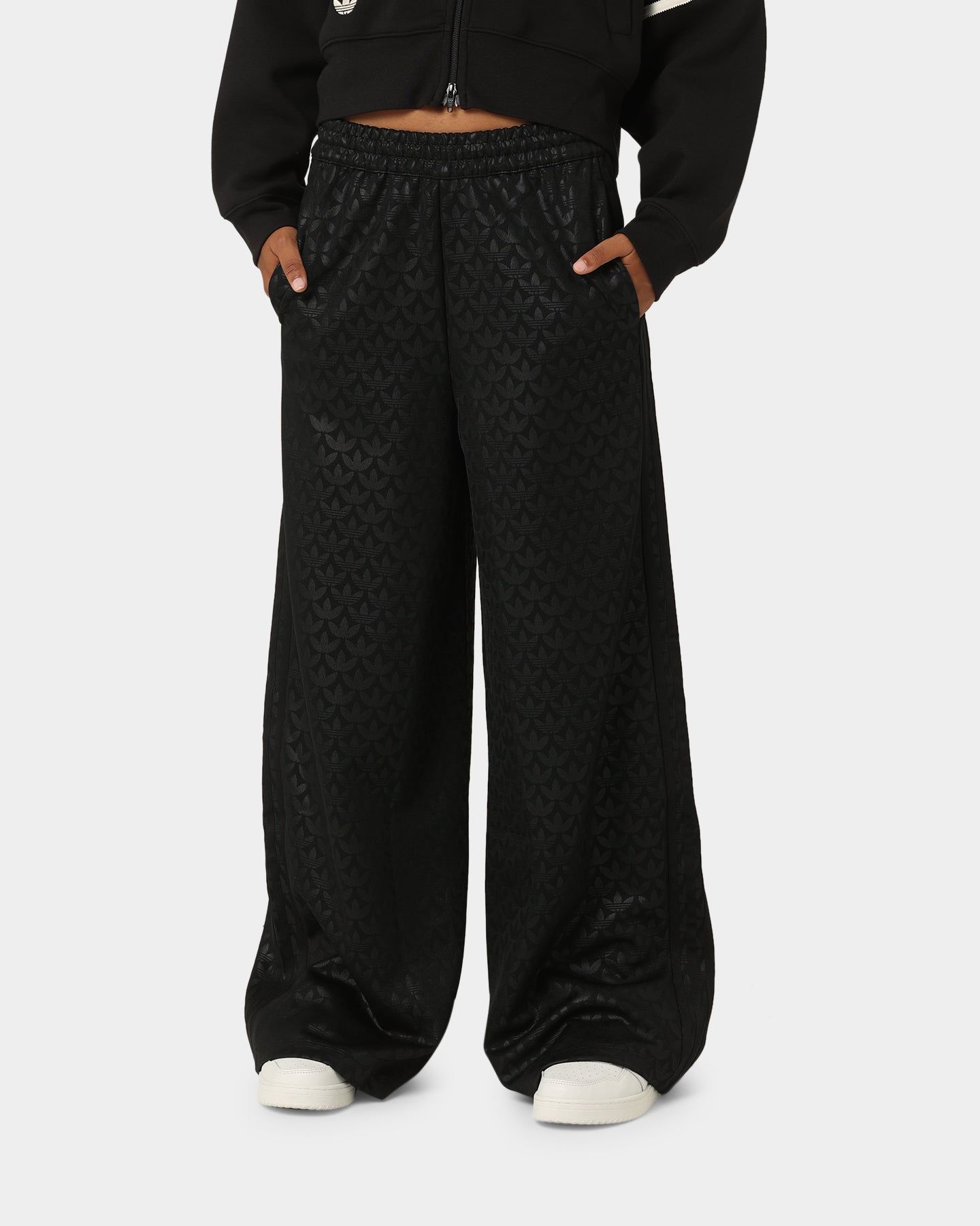 Adidas Women's All Over Print Trackpants Black sold by Culture Kings