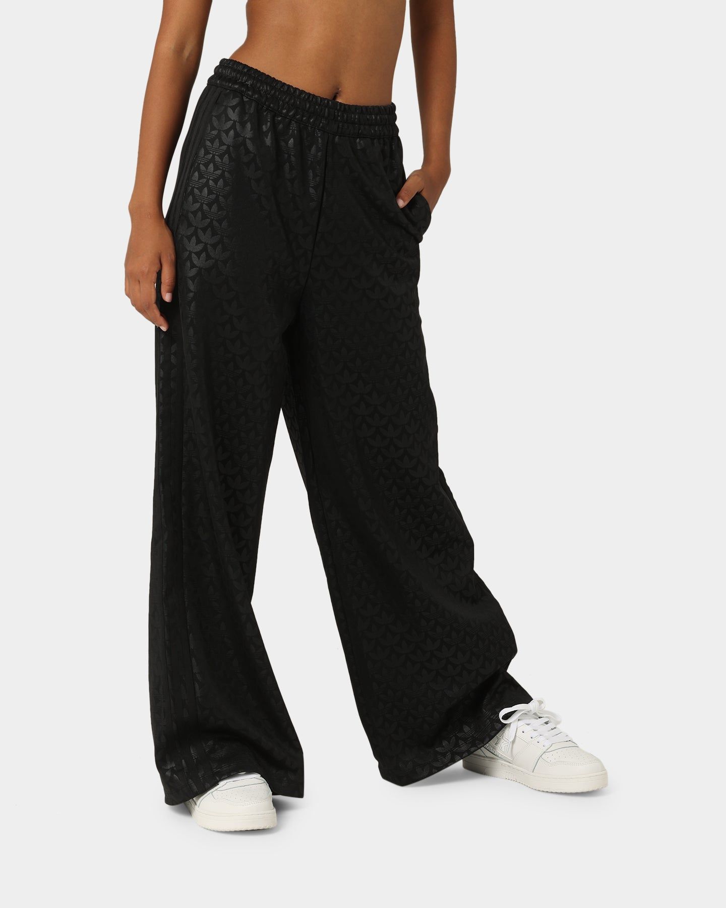 Adidas Women's All Over Print Trackpants Black sold by Culture Kings product image thumbnail 5