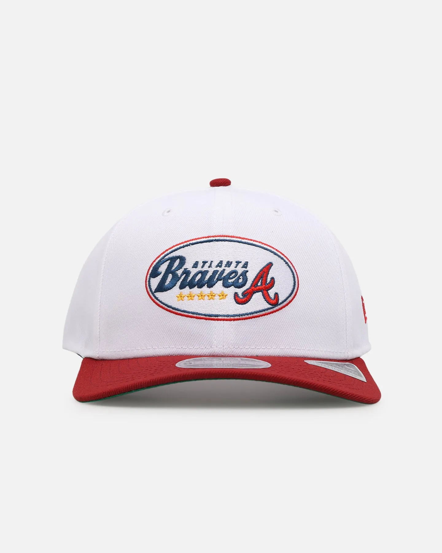 New Era Atlanta Braves "Independence Day" 9SEVENTY Snapback Chrome White sold by Culture Kings
