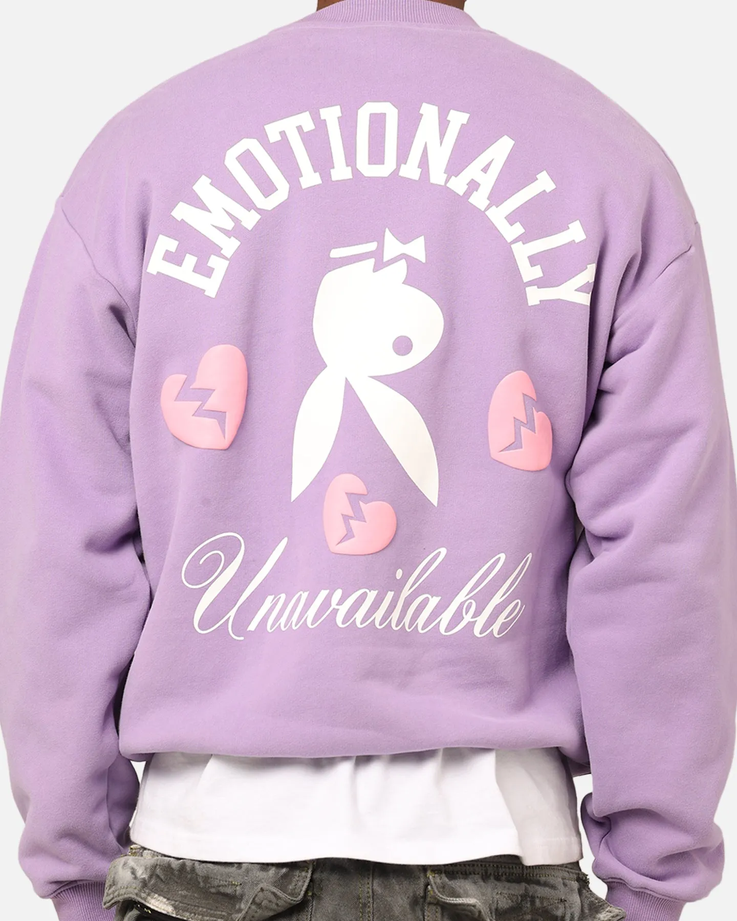Playboy By Culture Kings Lover Boy Crewneck Purple sold by Culture Kings product image thumbnail 5