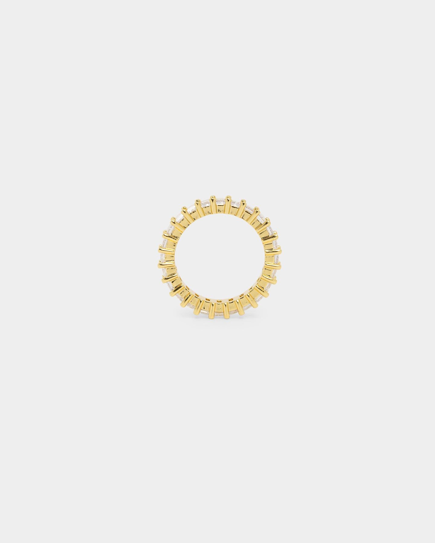 NXS Baguette Ring Iced Gold sold by Culture Kings product image thumbnail 5