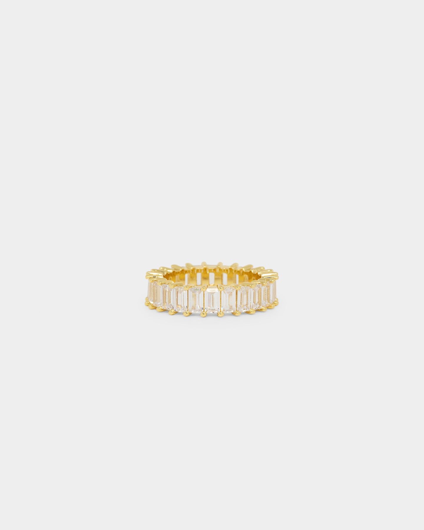 NXS Baguette Ring Iced Gold sold by Culture Kings product image thumbnail 2