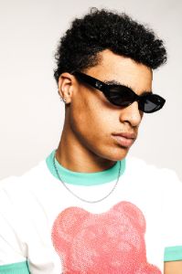 Loiter X Nuqe Ethereal Sunglasses Black/Silver sold by Culture Kings