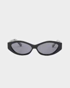 Loiter X Nuqe Ethereal Sunglasses Black/Silver sold by Culture Kings