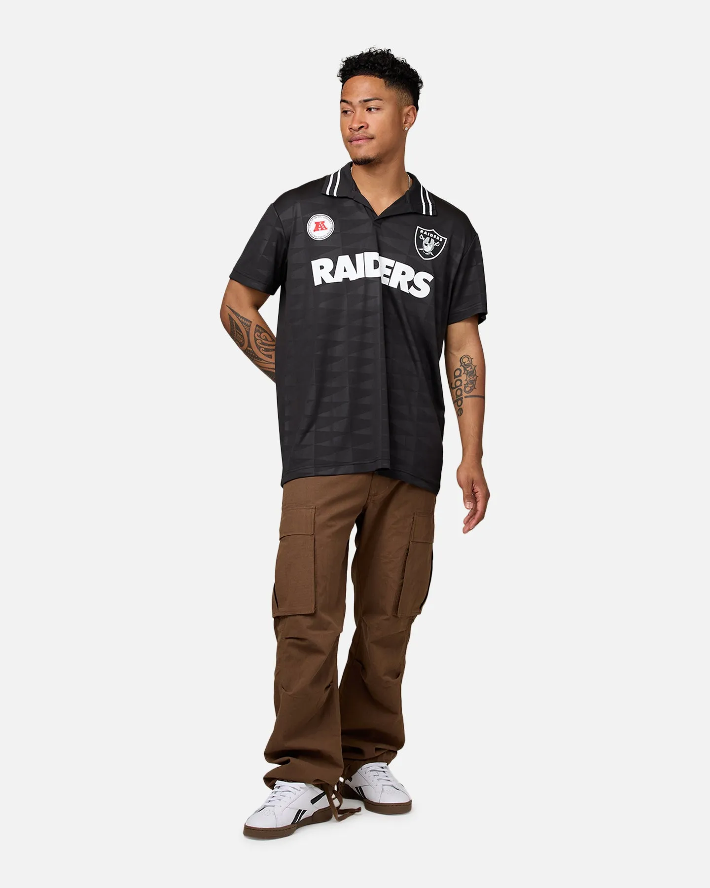 Majestic Athletic Las Vegas Raiders Team V-Neck Jersey Black sold by Culture Kings product image thumbnail 3
