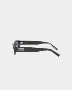 Loiter X Nuqe Ethereal Sunglasses Black/Silver sold by Culture Kings