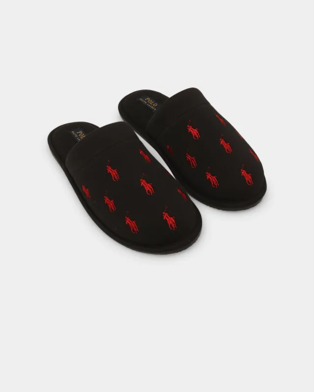 Polo Ralph Lauren Klarence Repeat PP Slippers Black sold by Culture Kings