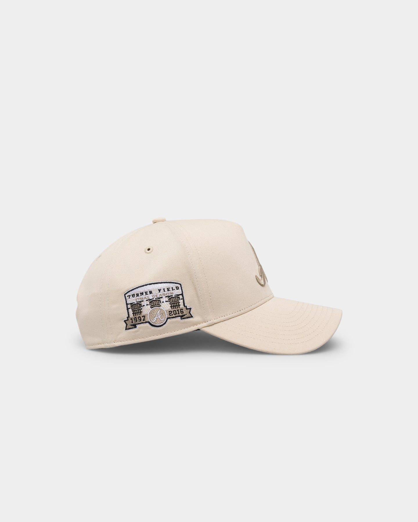47 Brand Atlanta Braves 'Caramel Swirl' Sure Shot TT Cotton MVP Snapback Natural/Khaki sold by Culture Kings product image thumbnail 3