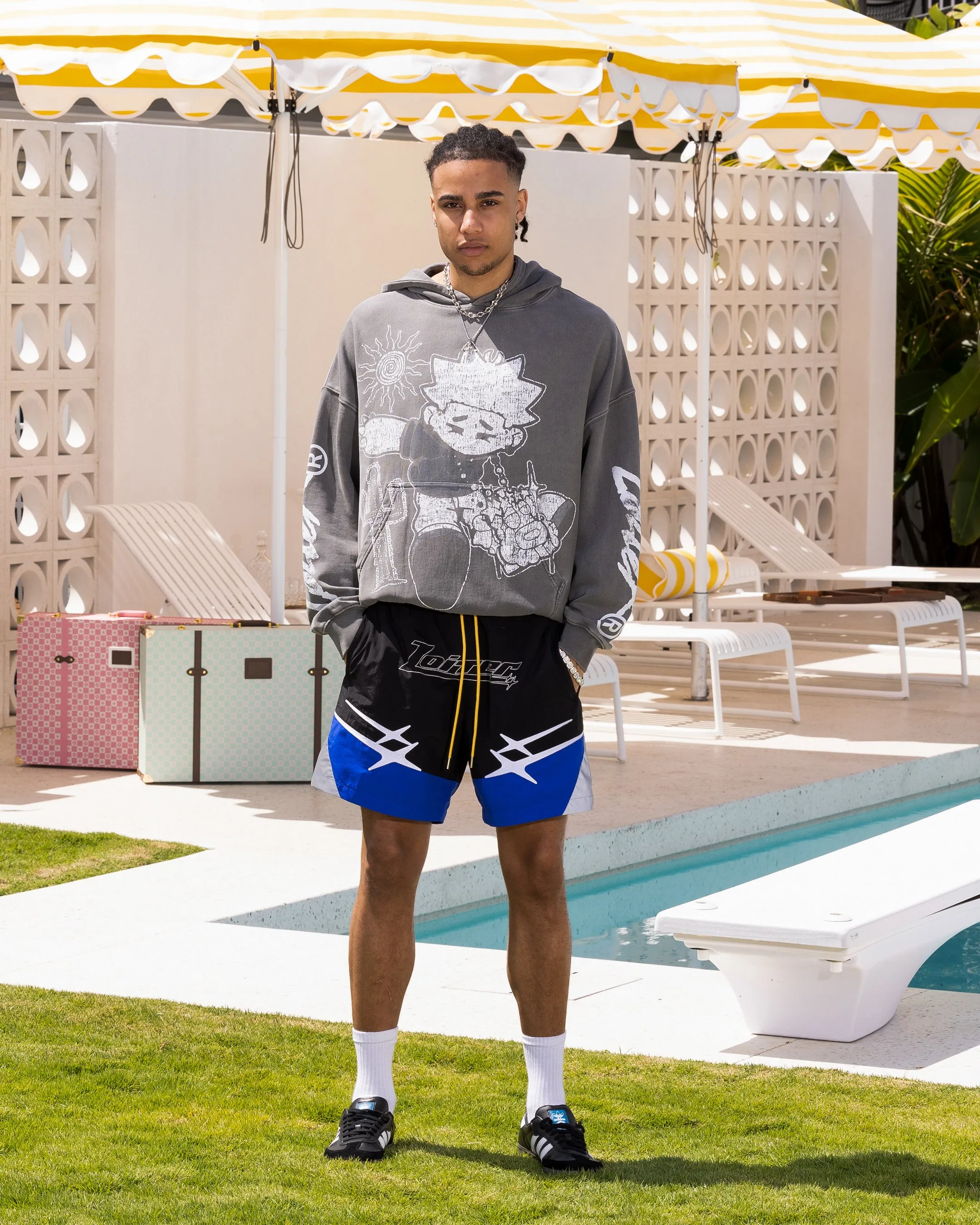 Loiter Starwalker Walk Shorts Black/Blue sold by Culture Kings product image thumbnail 3