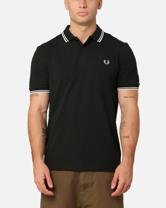 Fred Perry Twin Tipped Polo Shirt Night Green/Snow White sold by Culture Kings