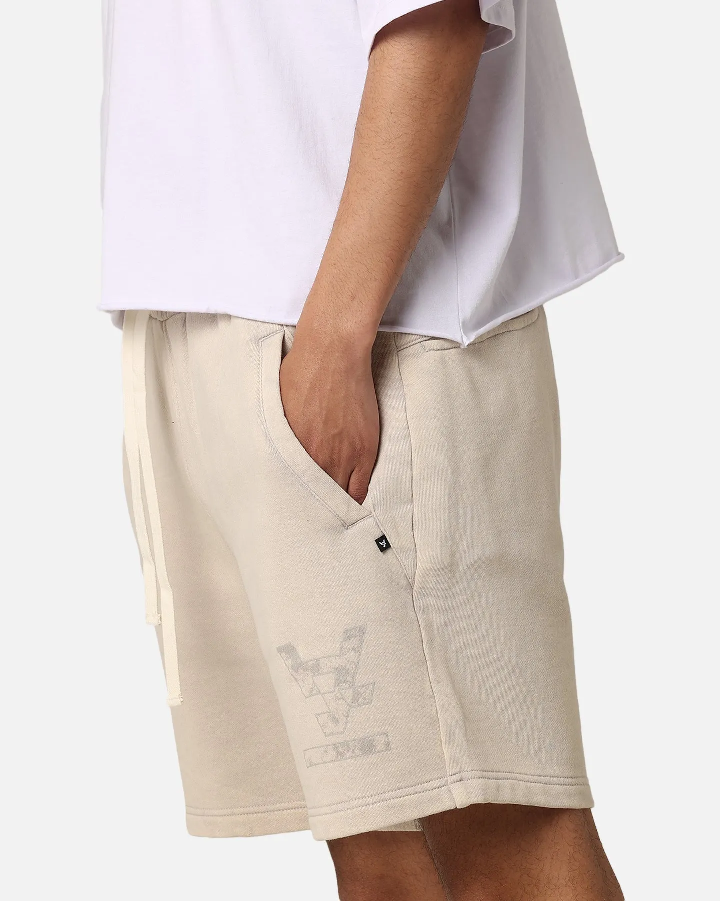 The Anti Order Hyphen Sweat Shorts Washed Stone sold by Culture Kings product image thumbnail 4