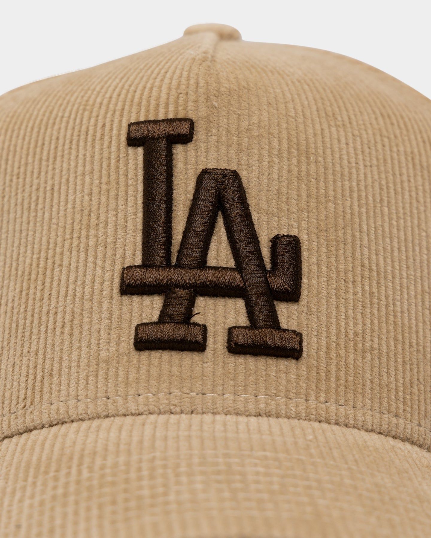New Era Los Angeles Dodgers 'Brown Camel Corduroy' 9FORTY A-Frame Snapback Camel sold by Culture Kings product image thumbnail 5