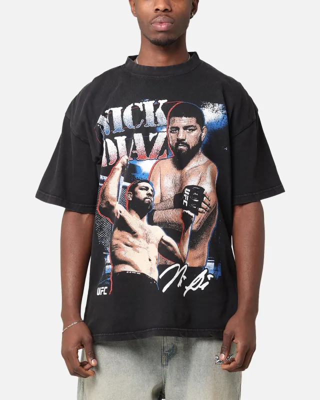 UFC By Culture Kings Nick Diaz Vintage T-Shirt Black Acidwash sold by Culture Kings