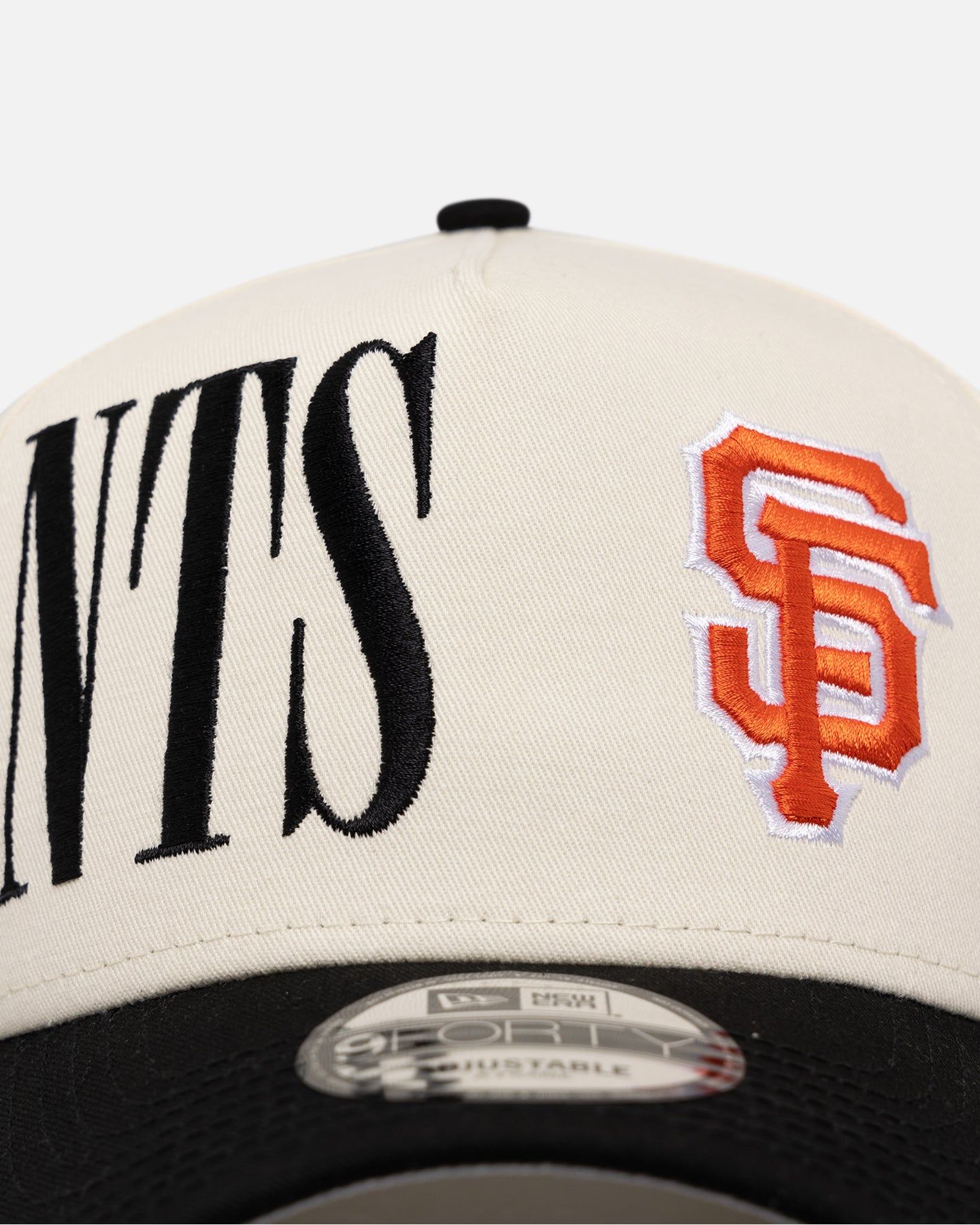 New Era San Francisco Giants 'Tall Text' 9FORTY A-Frame Snapback Chrome White/OTC sold by Culture Kings product image thumbnail 5