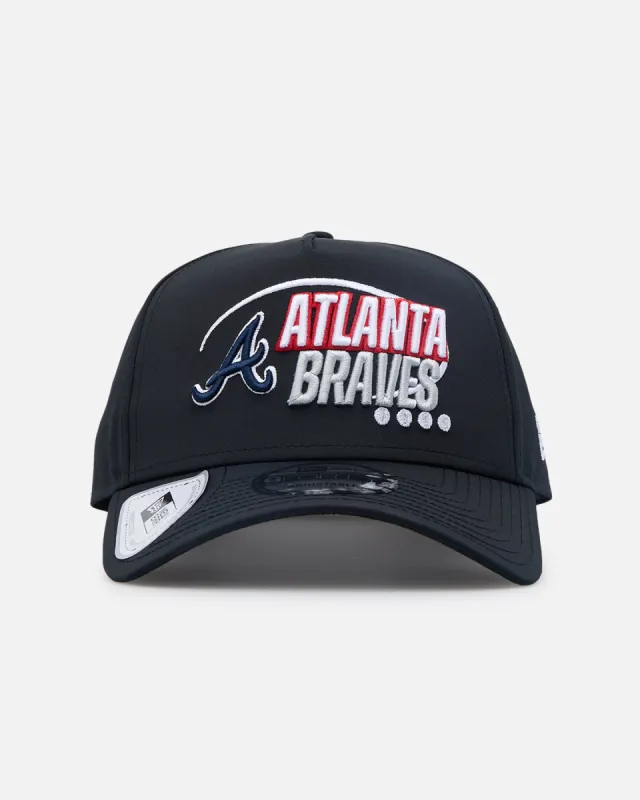 New Era Atlanta Braves Golf Prolite 9FORTY A-Frame Snapback Black sold by Culture Kings