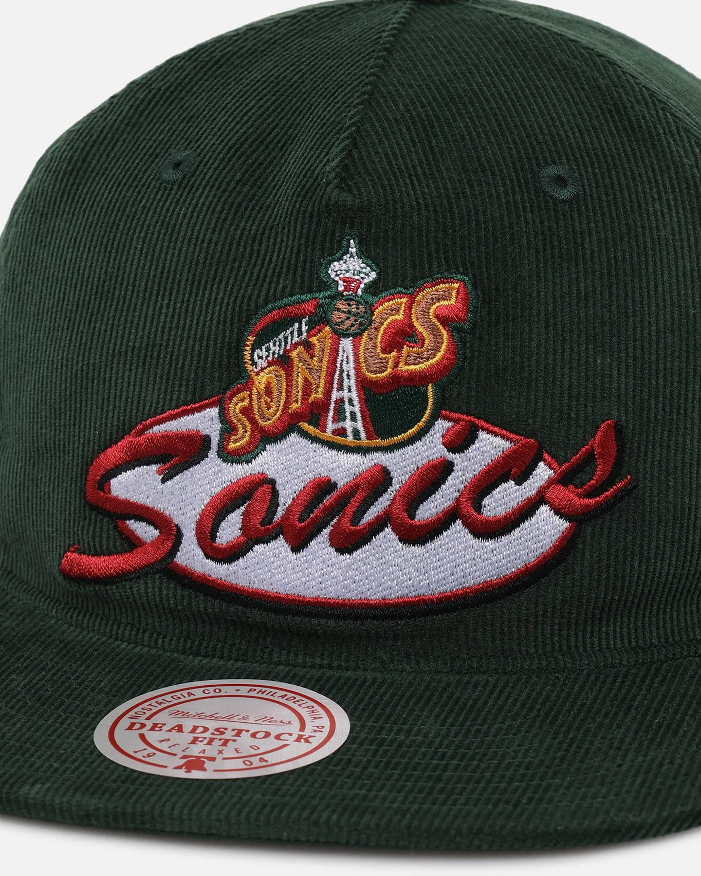 Mitchell & Ness Seattle SuperSonics Centre Circle Origin Snapback Green sold by Culture Kings product image thumbnail 2