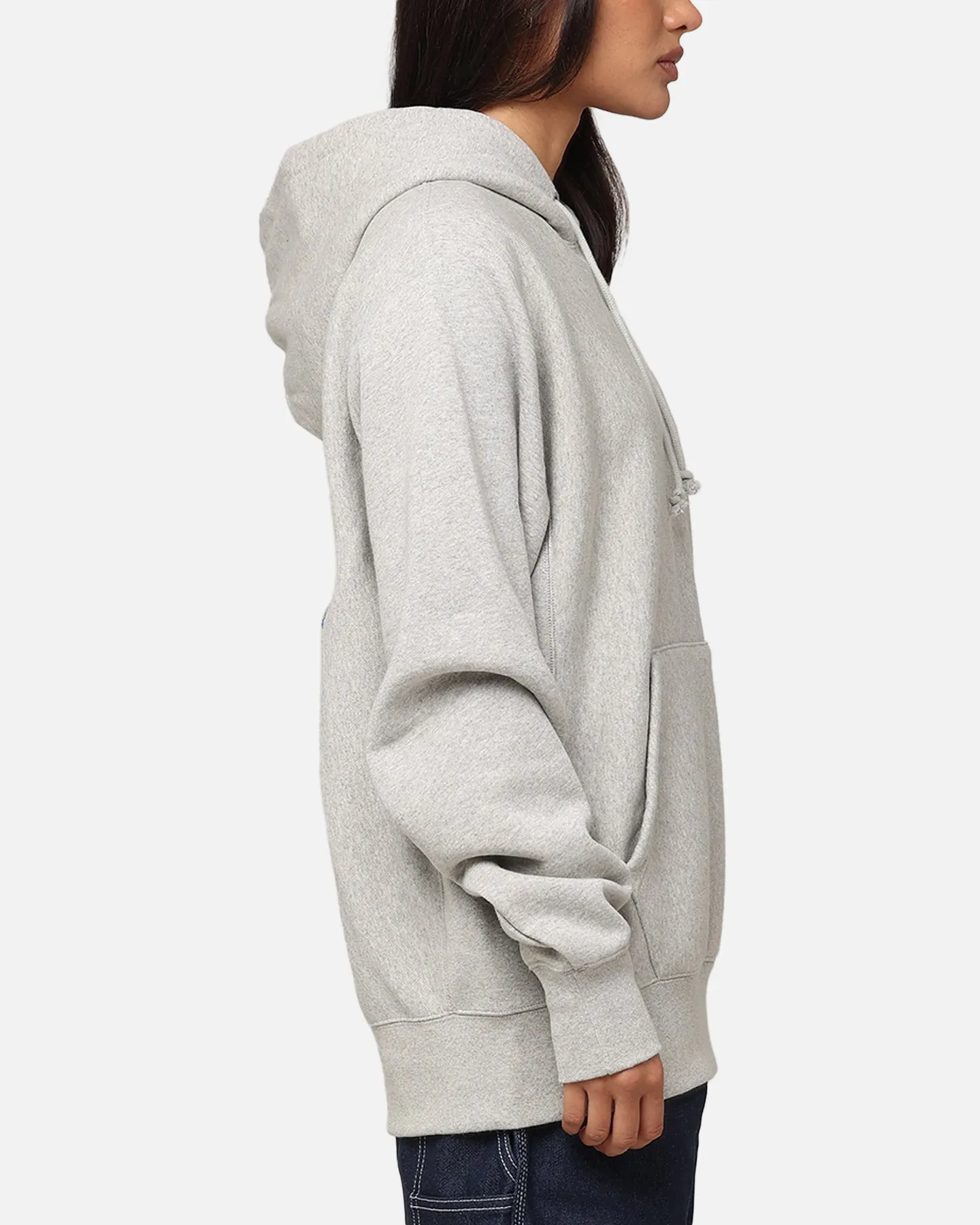 Champion Reverse Weave Field Basketball Hoodie Oxford Heather sold by Culture Kings product image thumbnail 5