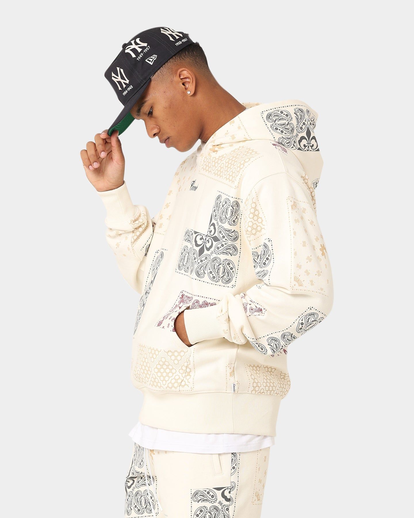 Carre Fragment Paisley Hoodie Off White sold by Culture Kings product image thumbnail 8