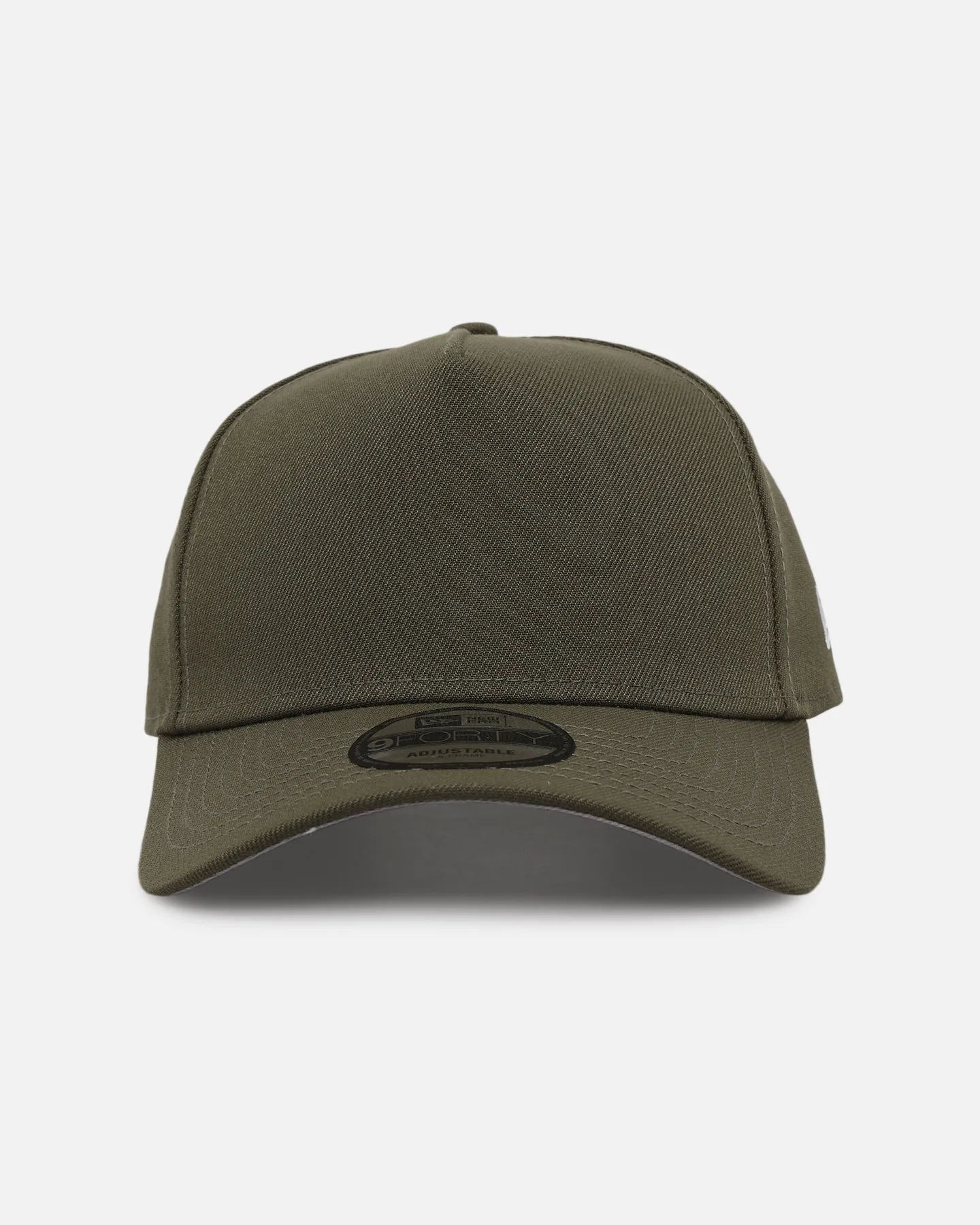 New Era Blank 9FORTY A-Frame Snapback New Olive sold by Culture Kings