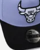New Era Chicago Bulls 9FORTY A-Frame Snapback Lavender/Black sold by Culture Kings