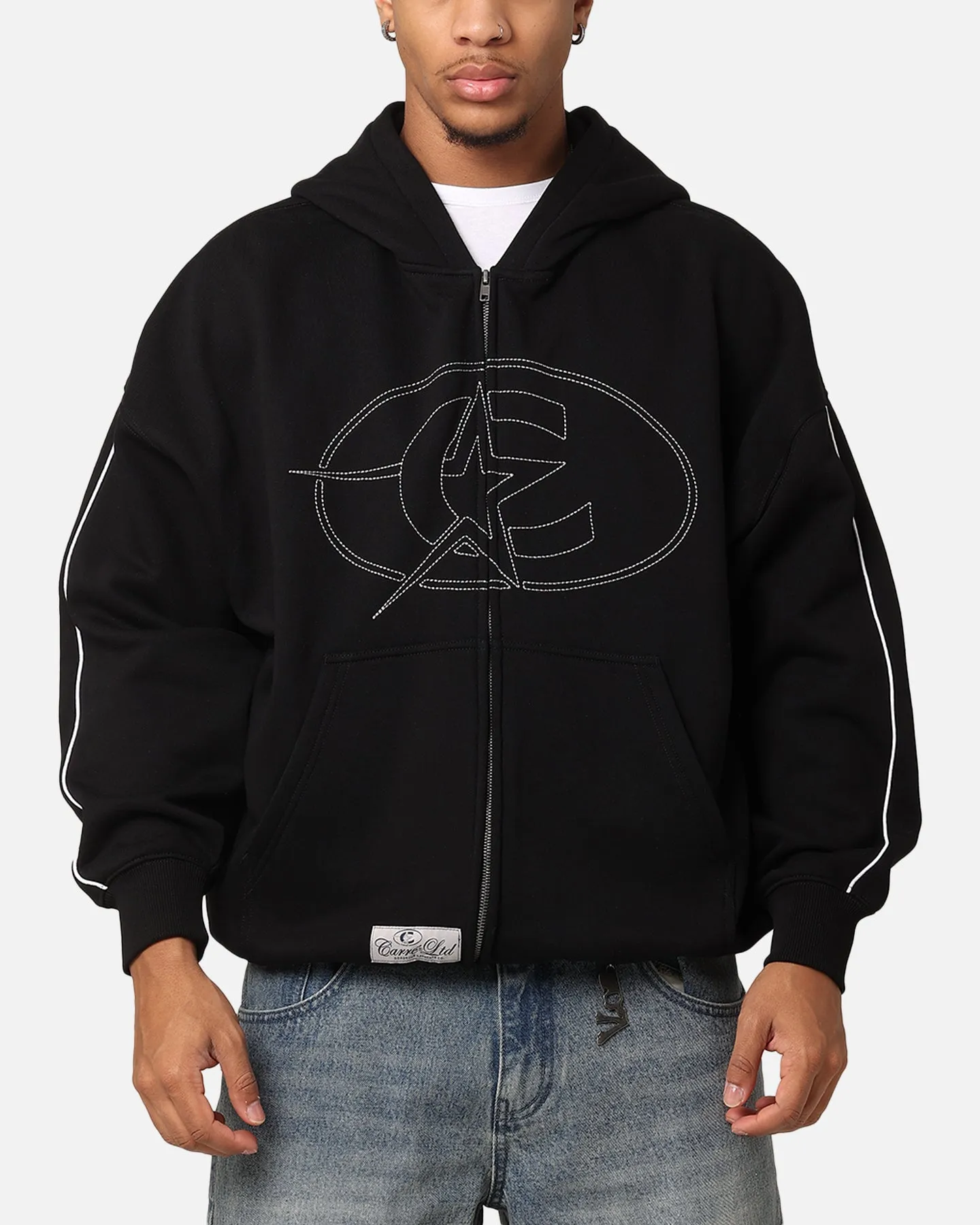 Carre C-Superstar Pipe Zip Hoodie Black sold by Culture Kings
