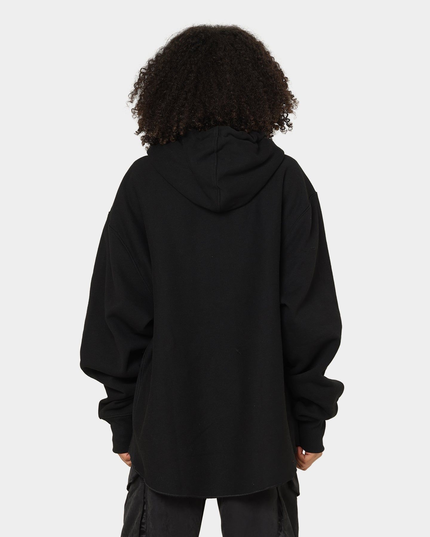 Champion Reverse Weave Boxy Anorak Hoodie Black sold by Culture Kings product image thumbnail 4