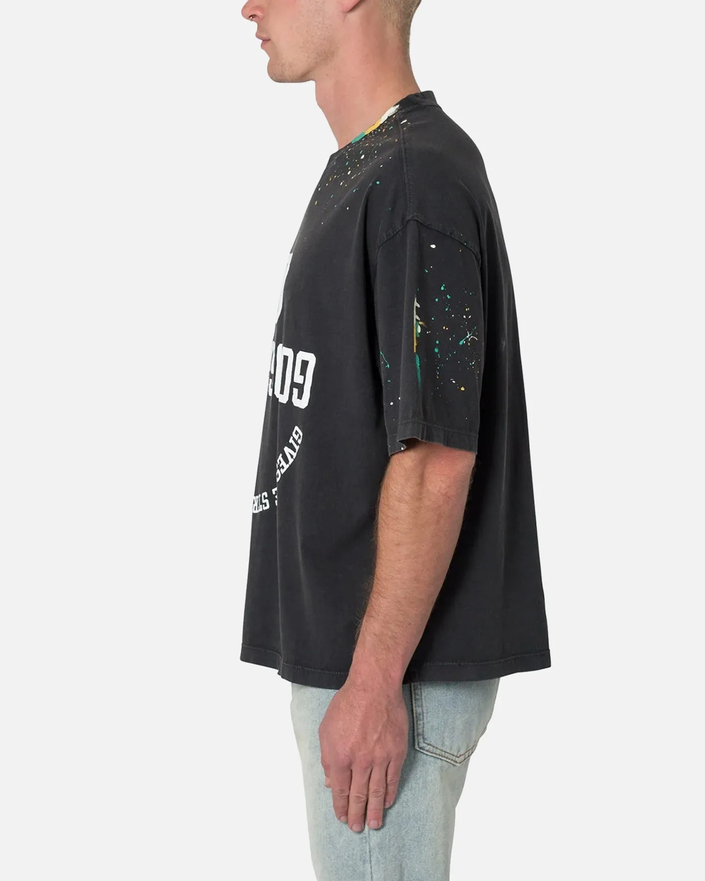 MNML Gods Grace Vintage T-Shirt Washed Black sold by Culture Kings product image thumbnail 3