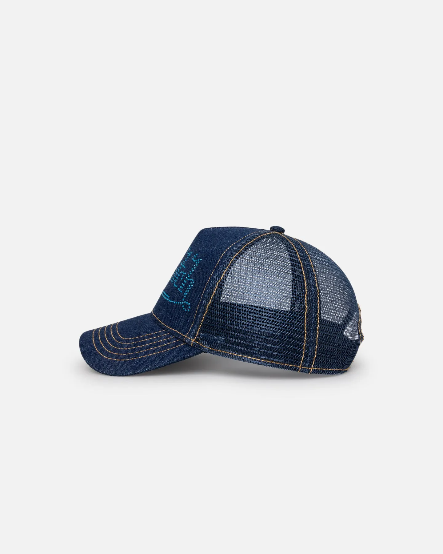 Von Dutch Denim And Stones Trucker Snapback Dark Blue sold by Culture Kings product image thumbnail 4