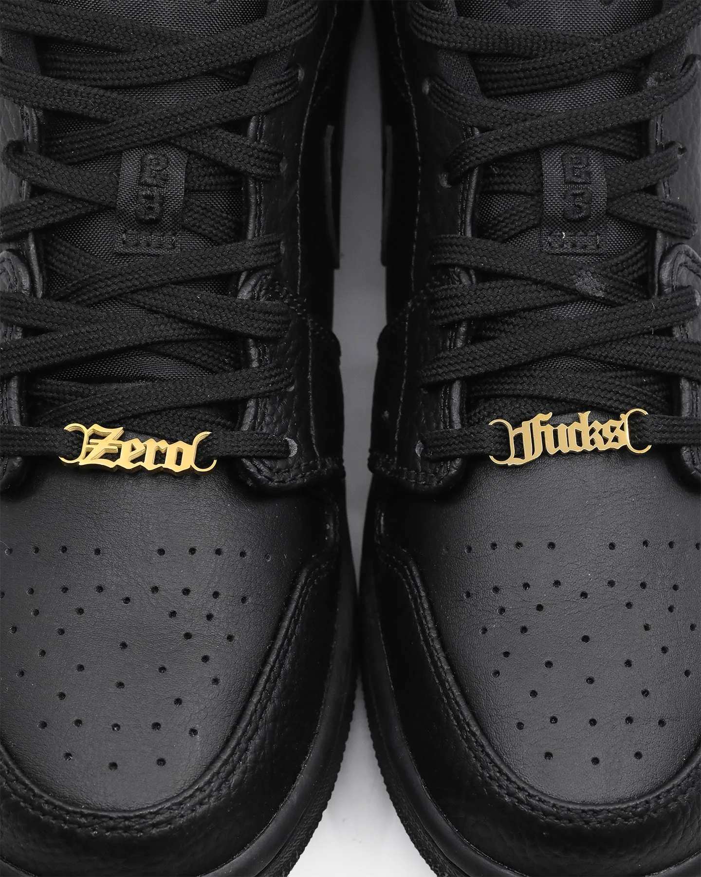 Raising Hell Women's Zero F*cks Shoe Charm Gold sold by Culture Kings product image thumbnail 2