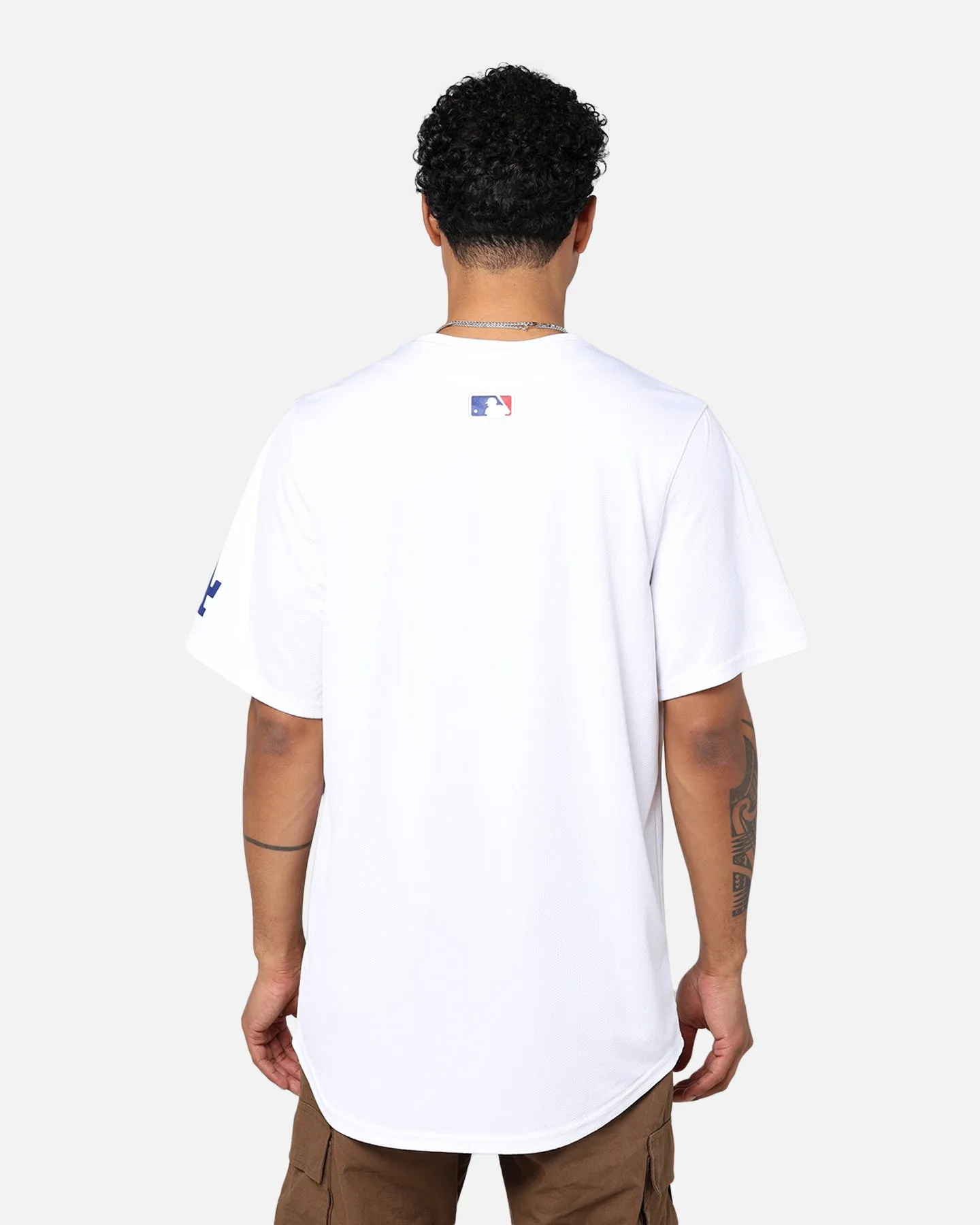 LAドジャースウェア　GENUINE MERCHANISE Los Angeles Dodgers MLB Majestic Black Replica Cool Base