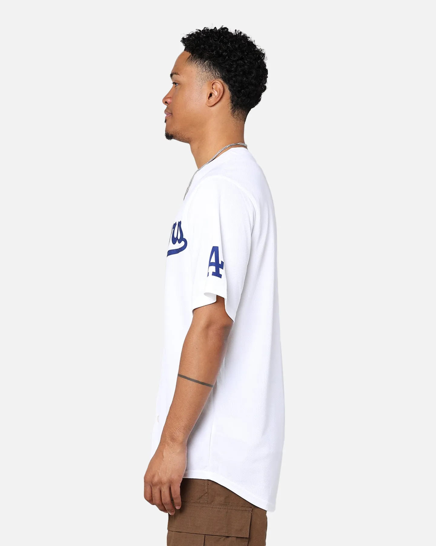 Nike Los Angeles Dodgers Limited Jersey White sold by Culture Kings product image thumbnail 5