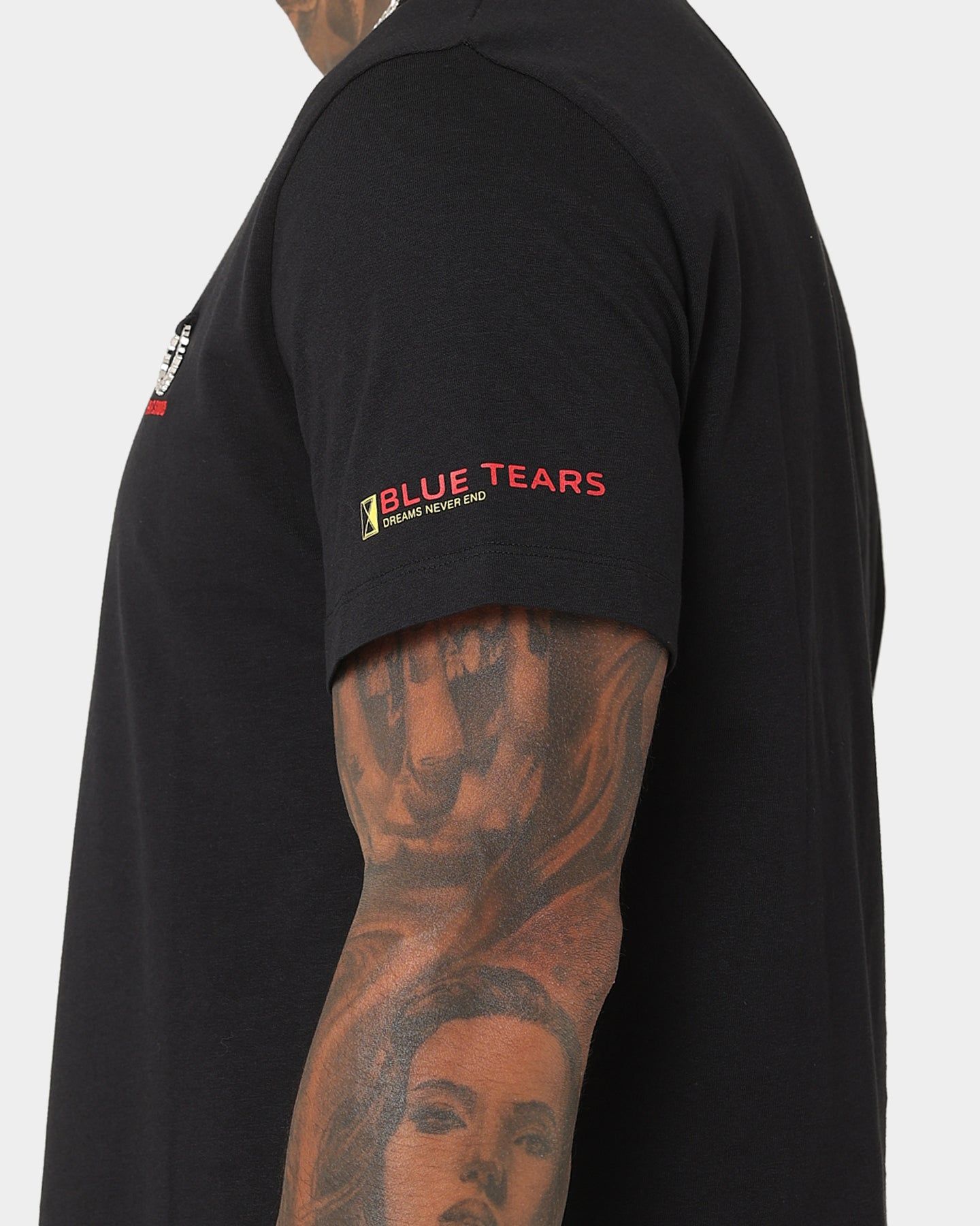 Fred Perry X Raf Simons Printed Sleeve T-Shirt Black sold by Culture Kings product image thumbnail 8