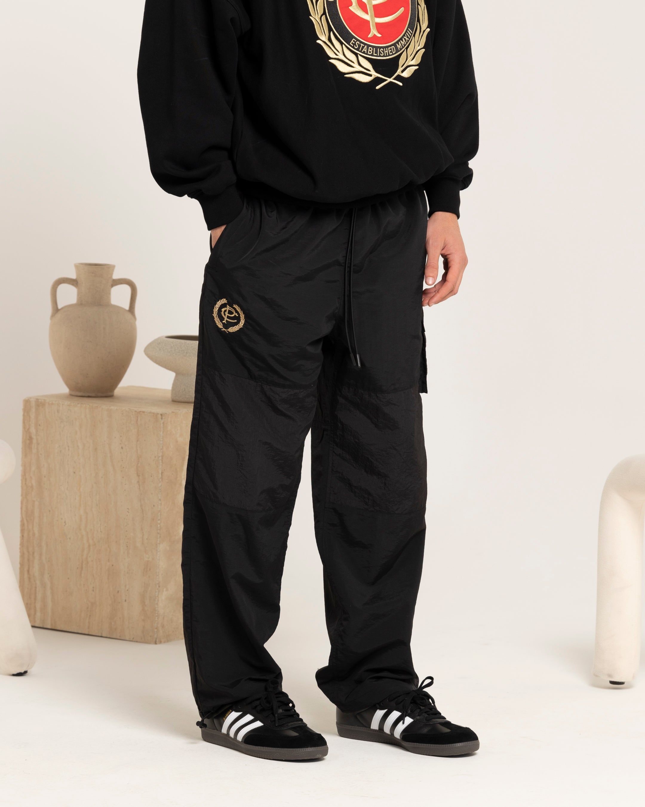 Carre Block Joggers Black sold by Culture Kings