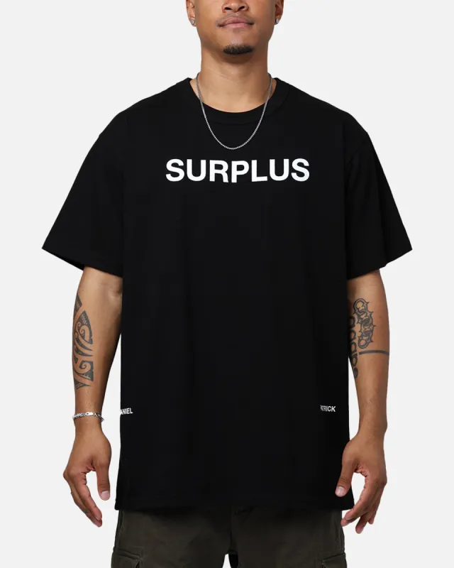 Daniel Patrick Surplus Logo T-Shirt Black sold by Culture Kings