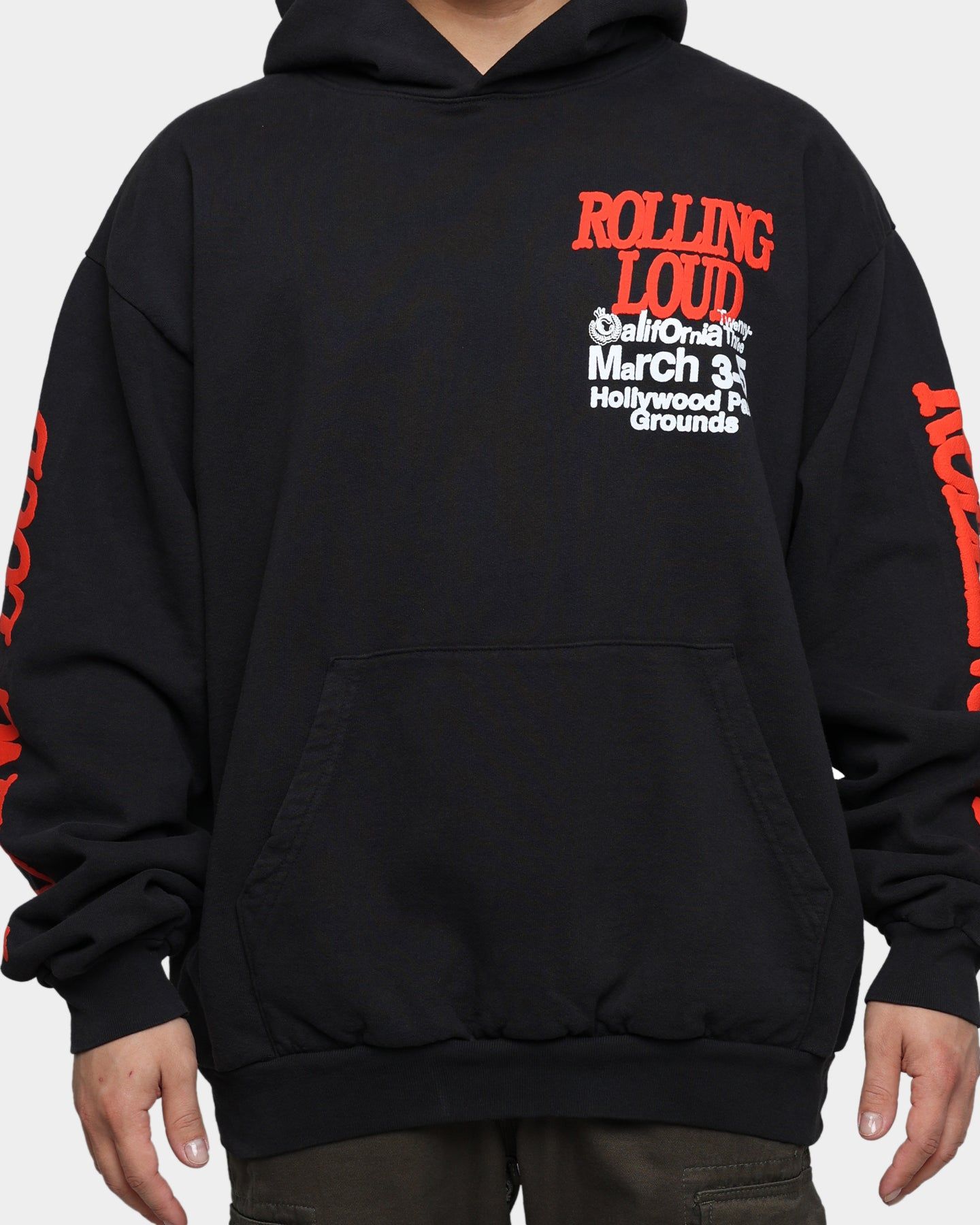 Rolling Loud Rolling Loud Venue Vintage Hoodie Vintage Black sold by Culture Kings product image thumbnail 4