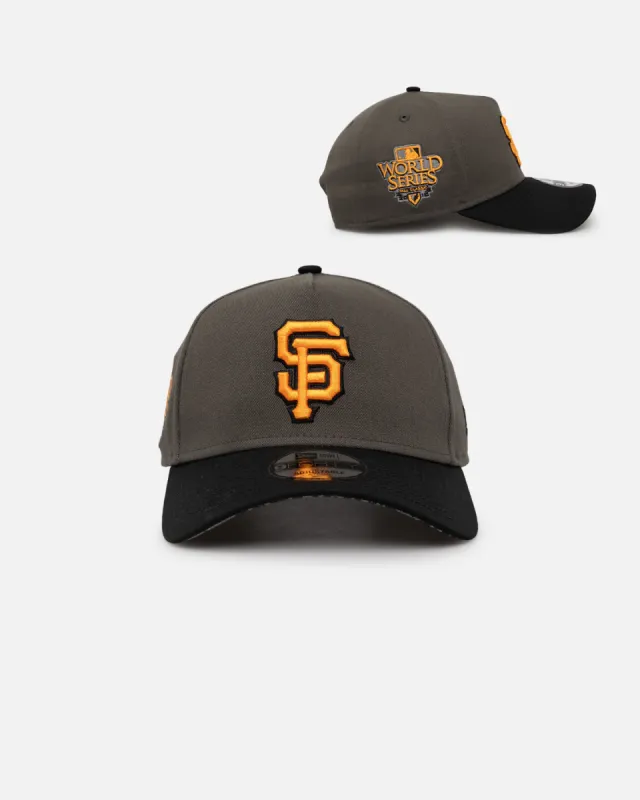 New Era San Francisco Giants 'Legendary Charcoal' 9FORTY A-Frame Snapback Charcoal/Black sold by Culture Kings