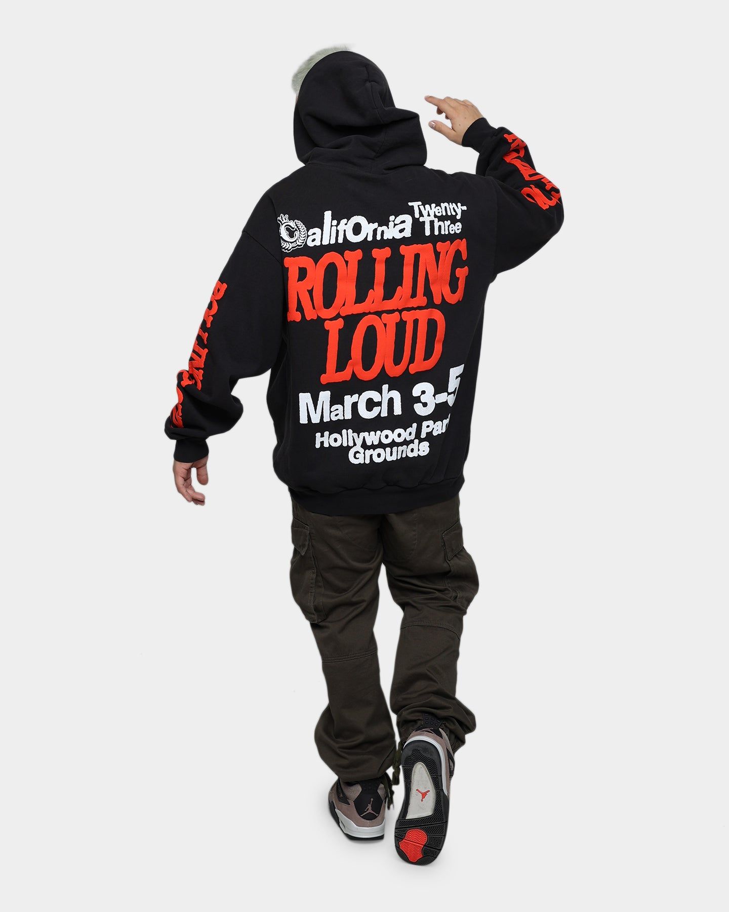 Rolling Loud Rolling Loud Venue Vintage Hoodie Vintage Black sold by Culture Kings product image thumbnail 3