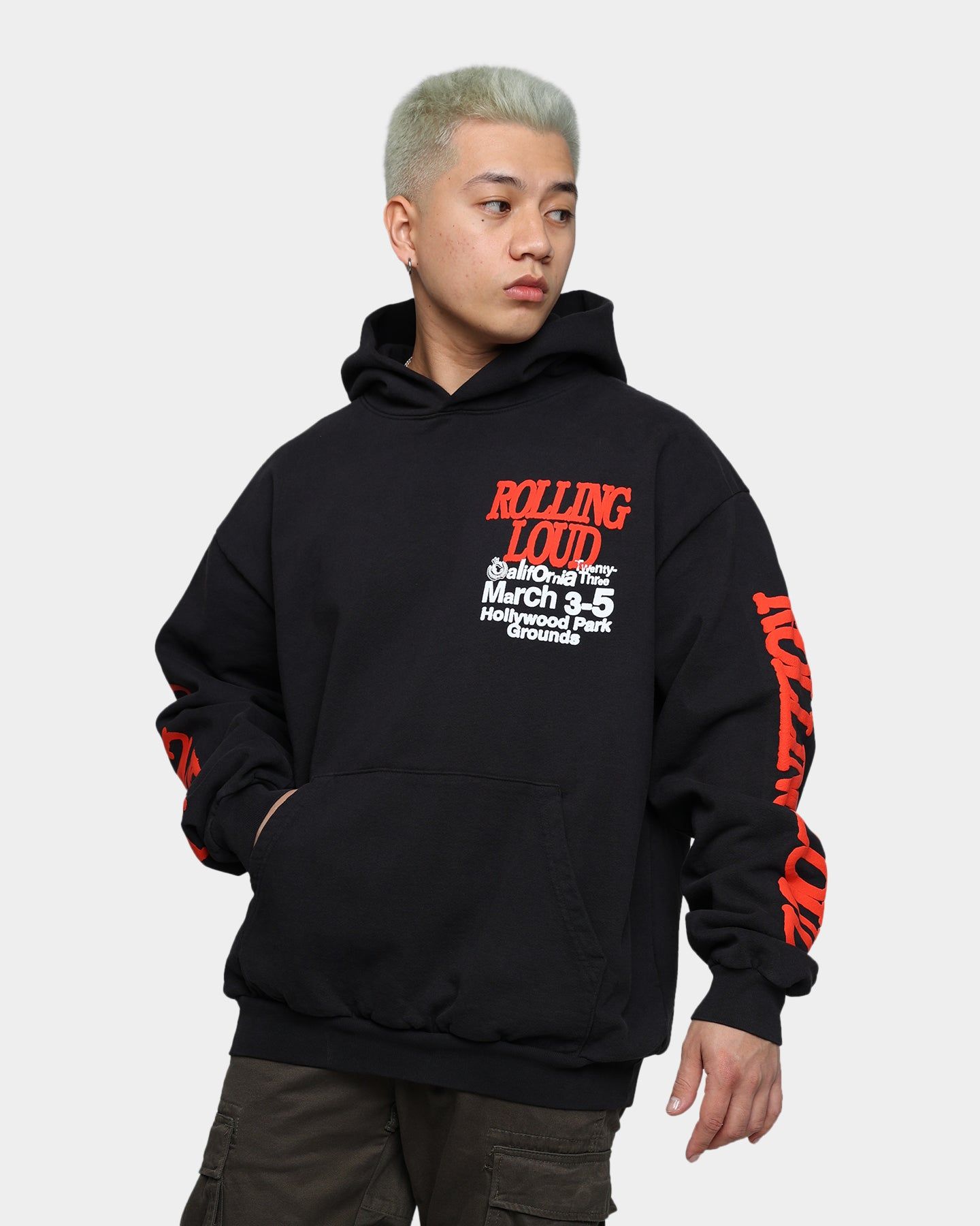 Rolling Loud Rolling Loud Venue Vintage Hoodie Vintage Black sold by Culture Kings product image thumbnail 2