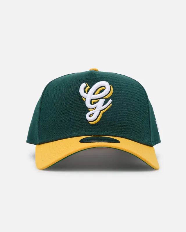 New Era Generales de Durango "Liga Mexicana De Beisbol" 9FORTY Snapback Green/Yellow sold by Culture Kings